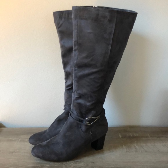 Karen Scott Shoes - Grey Dress Boots Karen Scott Shoes - Grey Dress Boots